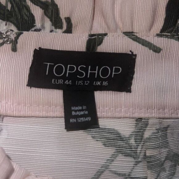 ✨TOPSHOP Daisy Print Mini Sz 12 Skirt✨ - Picture 8 of 11